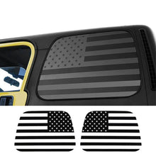 For 1997-2006 Jeep Wrangler TJ American Flag Rear Window Stickers Window Decals RT-TCZ