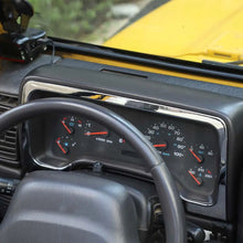 For 1997-2006 Jeep Wrangler TJ Car Dashboard Panel Trim Bezel Instrument Cover RT-TCZ