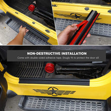 For 1997-2006 Jeep Wrangler TJ Door Sill Guards Door Entry Protectors RT-TCZ