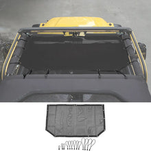 For 1997-2006 Jeep Wrangler TJ Half-Length Mesh Bikini Top Sunshade – UV Protection Soft Roof Cover RT-TCZ