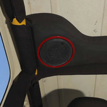 For 1997-2006 Jeep Wrangler TJ Interior Roof Speaker Horn Ring Cover Trim RT-TCZ
