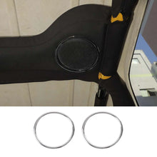 For 1997-2006 Jeep Wrangler TJ Interior Roof Speaker Horn Ring Cover Trim RT-TCZ