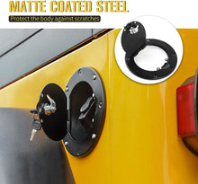 For 1997-2006 Jeep Wrangler TJ Locking Fuel Door Gas Tank Cover RT-TCZ
