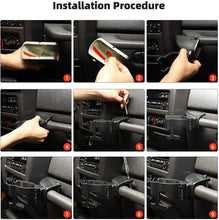 For 1997-2006 Jeep Wrangler TJ Multi-Function Cup Holder Phone Mount Phone Holder RT-TCZ