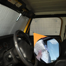 For 1997-2006 Jeep Wrangler TJ Windshield Sunshade Side Window Sun Shade Sunscreen Heat Insulation Sun Visor, 6PCs RT-TCZ