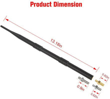 For 1997-2023 Jeep Wrangler TJ JK JL JT 13 Inch Flexible Antenna RT-TCZ
