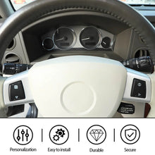 For 2007-2010 Jeep Grand Cherokee Steering Wheel Headlight/Wiper Switch Trim Cap RT-TCZ