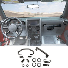 For 2007-2010 Jeep Wrangler JK 14x Steering Wheel Dashboard Air Outlet Vent Trim RT-TCZ