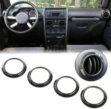 For 2007-2010 Jeep Wrangler JK 14x Steering Wheel Dashboard Air Outlet Vent Trim RT-TCZ