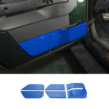 For 2007-2010 Jeep Wrangler JK 6pcs Interior Door Decor Panel Trim Cover RT-TCZ