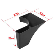 For 2007-2010 Jeep Wrangler JK Handbrake Armrest Side Storage Box Organizer Tray RT-TCZ