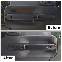 For 2007-2010 Jeep Wrangler JK Interior Door Armrest handle cover trim Decor RT-TCZ