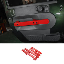 For 2007-2010 Jeep Wrangler JK Interior Door Armrest handle cover trim Decor RT-TCZ