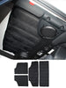 For 2007-2010 Jeep Wrangler JK JKU 4 Doors Headliner Roof Hardtop Freedom Panel Insulation Cotton Kit RT-TCZ