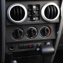 For 2007-2010 Jeep Wrangler JK JKU Air Conditioning Switch Knob Cover Trim RT-TCZ