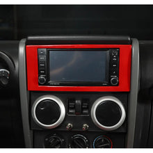 For 2007-2010 Jeep Wrangler JK JKU Control Console Dashboard Panel Cover Trim RT-TCZ