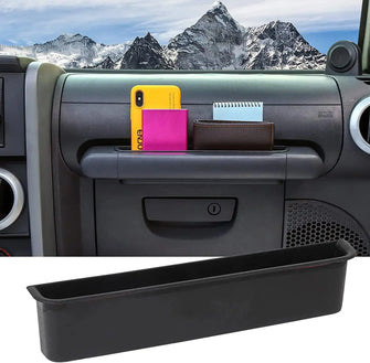 For 2007-2010 Jeep Wrangler JK JKU Dash Console Door & Trunk Storage Box RT-TCZ