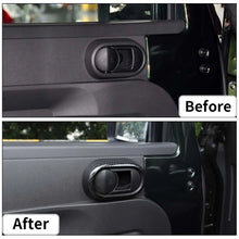 For 2007-2010 Jeep Wrangler JK JKU Door Handle Grab Knob Trim Cover Ring Inserts RT-TCZ