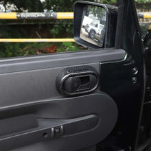 For 2007-2010 Jeep Wrangler JK JKU Door Handle Grab Knob Trim Cover Ring Inserts RT-TCZ