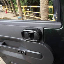 For 2007-2010 Jeep Wrangler JK JKU Door Handle Grab Knob Trim Cover Ring Inserts RT-TCZ