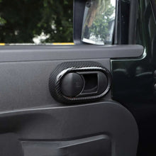 For 2007-2010 Jeep Wrangler JK JKU Door Handle Grab Knob Trim Cover Ring Inserts RT-TCZ