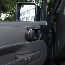 For 2007-2010 Jeep Wrangler JK JKU Door Handle Grab Knob Trim Cover Ring Inserts RT-TCZ