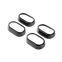 For 2007-2010 Jeep Wrangler JK JKU Door Handle Grab Knob Trim Cover Ring Inserts RT-TCZ