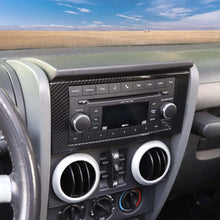 For 2007-2010 Jeep Wrangler JK JKU Radio CD Screen Frame Cover Trim RT-TCZ