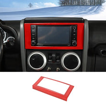 For 2007-2010 Jeep Wrangler JK JKU Radio CD Screen Frame Cover Trim RT-TCZ