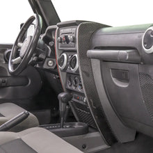 For 2007-2010 Jeep Wrangler JK JKU Real Carbon Fiber Dashboard Center Console Cover Trim RT-TCZ