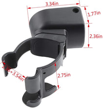 For 2007-2010 Jeep Wrangler JK Multi-Function Drink Cup Phone Holder, 2 in 1 Bolt-on Stand Bracket Organizer RT-TCZ