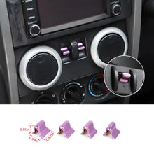 For 2007-2010 Jeep Wrangler JK Window Control Switch Button Cover Trim RT-TCZ