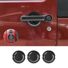 For 2007-2018 Jeep Wrangler JK 2-Door Exterior Door Handle Bowl Cover Trim Decor RT-TCZ