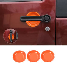 For 2007-2018 Jeep Wrangler JK 2-Door Exterior Door Handle Bowl Cover Trim Decor RT-TCZ