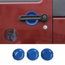 For 2007-2018 Jeep Wrangler JK 2-Door Exterior Door Handle Bowl Cover Trim Decor RT-TCZ