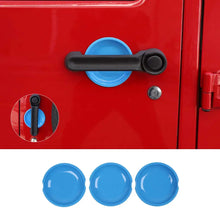 For 2007-2018 Jeep Wrangler JK 2-Door Exterior Door Handle Bowl Cover Trim Decor RT-TCZ
