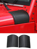 For 2007-2018 Jeep Wrangler JK 2X Hood Cowl Body Armor Cover Corner Guards Trim RT-TCZ