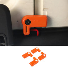 For 2007-2018 Jeep Wrangler JK 4 x Hardtop Release Roof Remove Handle Cover Trim ABS RT-TCZ