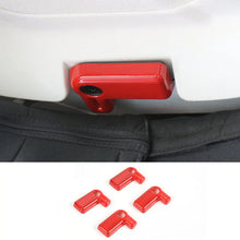 For 2007-2018 Jeep Wrangler JK 4 x Hardtop Release Roof Remove Handle Cover Trim ABS RT-TCZ