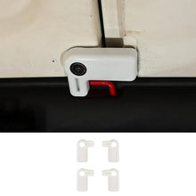 For 2007-2018 Jeep Wrangler JK 4 x Hardtop Release Roof Remove Handle Cover Trim ABS RT-TCZ