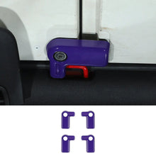 For 2007-2018 Jeep Wrangler JK 4 x Hardtop Release Roof Remove Handle Cover Trim ABS RT-TCZ