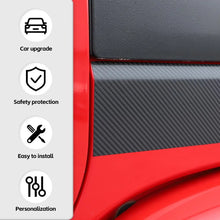 For 2007-2018 Jeep Wrangler JK 4Door Body Side Molding Sticker Cover Trim Carbon Fiber RT-TCZ