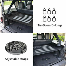 For 2007-2018 Jeep Wrangler JK 4Door Car Rear Trunk Shade Cargo Cover Curtain Black RT-TCZ