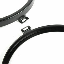 For 2007-2018 Jeep Wrangler JK 7'' Headlight Mounting Bracket Ring Trim Bezel RT-TCZ