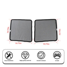 For 2007-2018 Jeep Wrangler JK Car Front Window SunShade Bug Insect Screen Mesh RT-TCZ