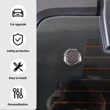 For 2007-2018 Jeep Wrangler JK Car Tailgate Glass Rear Window Cover Trim RT-TCZ