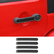 For 2007-2018 Jeep Wrangler JK Exterior Door Grab Handle Insert Trim, Texture RT-TCZ