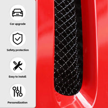 For 2007-2018 Jeep Wrangler JK Front Bumper Grille 3D Insect-proof Net Cover Black RT-TCZ