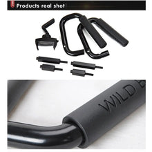 For 2007-2018 Jeep Wrangler JK Front Top Grab Handles Solid Grip With Phone Holder RT-TCZ