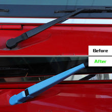 For 2007-2018 Jeep Wrangler JK Front & Rear Window Windshield Wiper Decor Cover Trim RT-TCZ